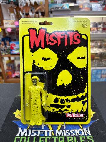 2019 Super 7 ReAction Misfits Black and Yellow Fiend Action Figure (New)