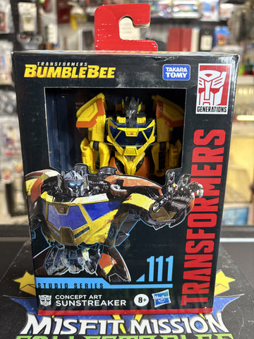 Transformers Studio Series Bumbebee Concept Art Sunstreaker Figure (New)