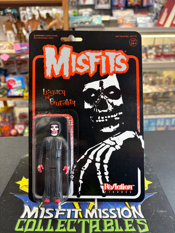 2018 Super 7 ReAction Misfits Black and Red Legacy of Brutal Fiend Action Figure (New)