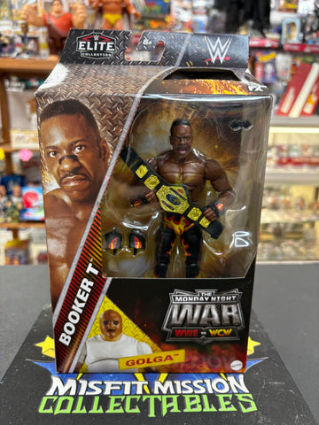 Mattel WWE Elite The Monday Night War WWE vs WCW Booker T Figure (New)
