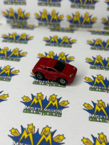 1988 Galoob Micro Machines Ferrari Testarossa Dark Red Car