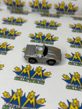 1988 Galoob Micro Machines Chevrolet Corvette Convertible Silver Car