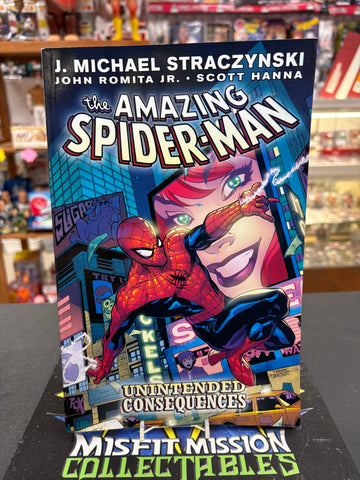 2003 Marvel Comics The Amazing Spider-Man Unintended Consequences Graphic Novel