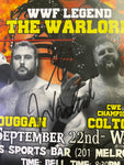 CWE Canadian Wrestling’s Elite This Means War Warlord Autographed Misfit Mission Exclusive 11x17 Poster