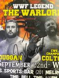 CWE Canadian Wrestling’s Elite This Means War Warlord Autographed Misfit Mission Exclusive 11x17 Poster