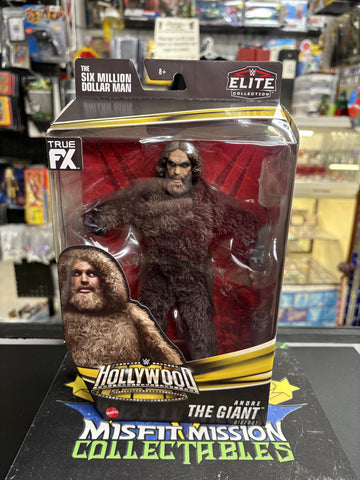 Mattel Elite Collection True FX Hollywood Andre The Giant Bigfoot Six Million Dollar Man (New)