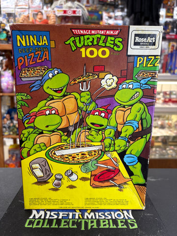 Rose Art Brand TMNT Teenage Mutant Ninja Turtles Cartoon 100 Piece Jigsaw Puzzle