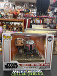 Star Wars Funko Pop 486 Star Wars Boba Fett & Fennec on The Throne Figure (New)
