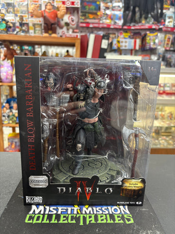 2003 Blizzard McFarlane Toys Diablo IV Death Blow Barbarian Statue (New)
