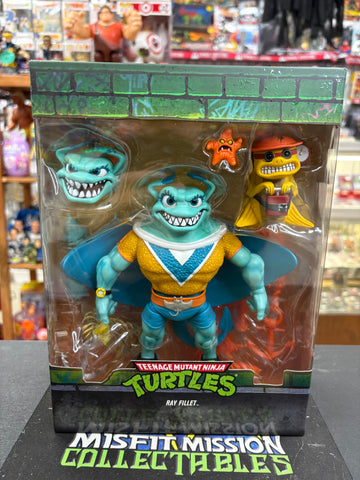 Super 7 TMNT Teenage Mutant Ninja Turtles Ray Fillet Figure (New)