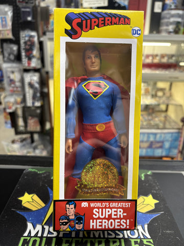 DC Mego 50th Anniversary World’s Greatest Super Heroes Superman Figure (New)