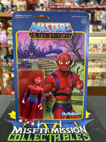 Super 7 ReAction MOTU Masters of The Universe Modulok Figure (New)