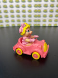 Vintage 1986 McDonalds Happy Meal Toy Muppet Babies Miss Piggy Car