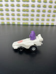 Vintage 1985 McDonalds Happy Meal Toy Fast Macs Grimace Pull Car