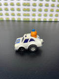 Vintage 1985 McDonalds Happy Meal Toy Fast Macs Officer Bic Mac Pull Car