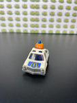Vintage 1985 McDonalds Happy Meal Toy Fast Macs Officer Bic Mac Pull Car