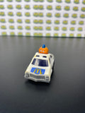 Vintage 1985 McDonalds Happy Meal Toy Fast Macs Officer Bic Mac Pull Car