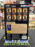 Super 7 ReAction GI Joe Cobra Commander Enemy Leader Figure (New)