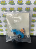 Vintage 1988 McDonalds Happy Meal Toy Fast Macs Officer Big Mac Pull Car (New)