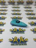 1987 Galoob Micro Machines Speed Boat Derby Boat with Trailer