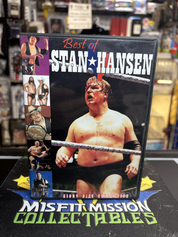 RARE Best of Stan Hansen 8 Disc DVD Set