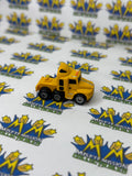 1987 Galoob Micro Machines Yellow Semi Cab Truck