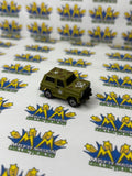 1989 Galoob Micro Machines Military SUV Truck