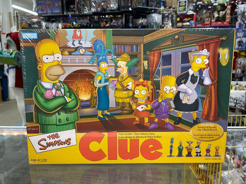 Parker Brothers The Simpsons Clue Board Game (New)