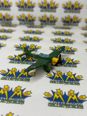 1995 Galoob Micro Machines Military WWII Jj-87 Stuka Plane