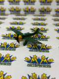 1995 Galoob Micro Machines Military WWII Jj-87 Stuka Plane