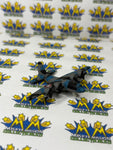 1996 Galoob Micro Machines Military C-130 Hercules Plane