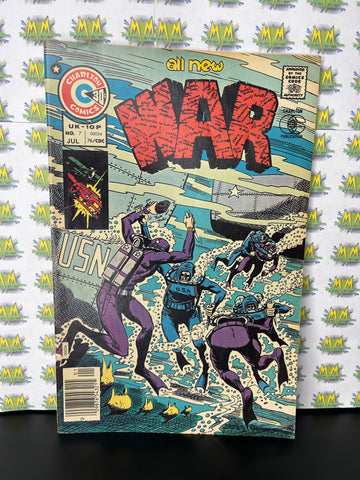 Charlton Group Comics 1976 All New War #7
