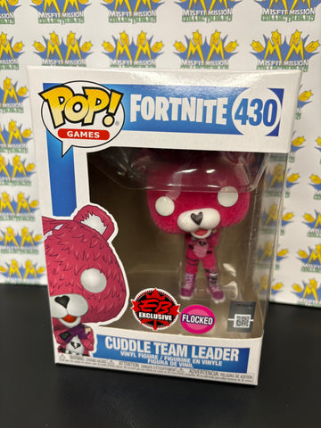 Funko Pop Games EB Exclusive Fortnite 430 Cuddle Team Leader  Vinyl Figure (New)