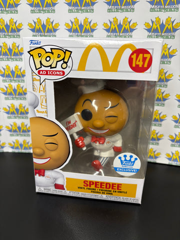 Funko Pop Ad Icons Funko Exclusive 147 McDonalds Speedee Vinyl Figure (New)
