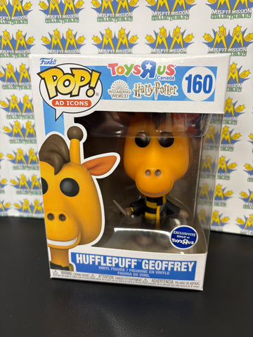 Funko Pop Ad Icons Toys R Us Exclusive 160 Hufflepuff Geoffrey Vinyl Figure (New)