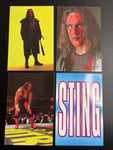 1998 Panini WCW vs NWO Superstars Wolfpack Sting Picture Card Set