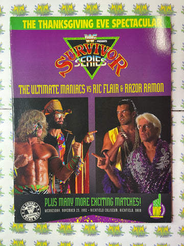 WWF Presents Survivor Series 1992 Official Souvenir Edition Program
