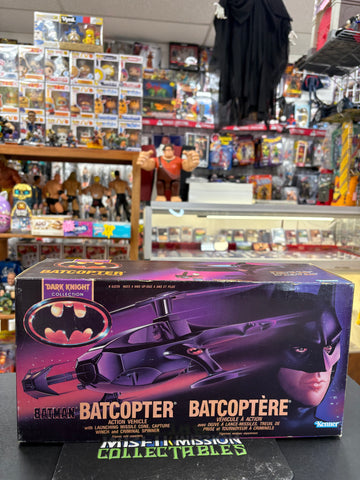1990 Kenner Batman Dark Knight Collection Batcopter (New)