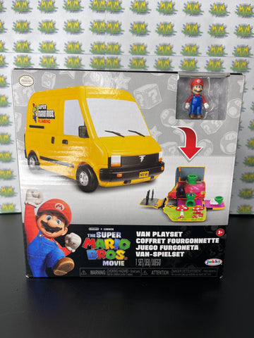 2023 Jakks The Super Mario Movie Van Playset (New)