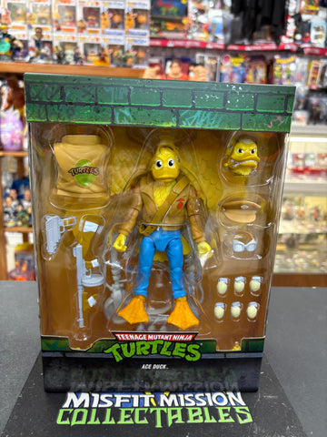 Super 7 TMNT Teenage Mutant Ninja Turtles Ace Duck Figure (New)