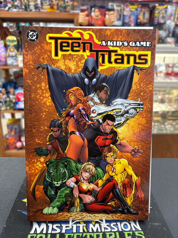 2003 DC Comics Teen Titan A Kid’s Game Graphic Novel