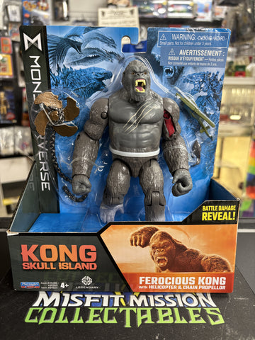 Playmates Monsterverse Kong Skull Island Ferocious Kong Figure (New)