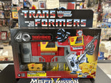 Transformers 40th Anniversary Autobot Blaster and Steeljaw Figures (New)