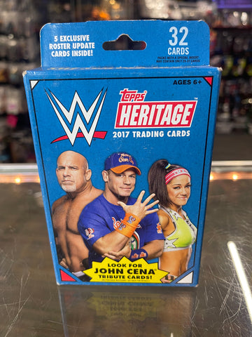 2017 Topps WWE Heritage Sealed Pack of 32 Trading Cards