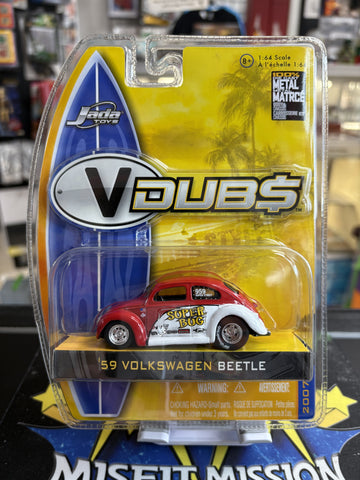 2007 Jada Toys V-Dubs 1959 Volkswagen Beetle (New)