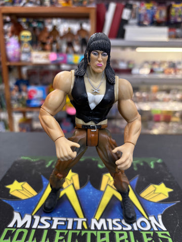 1999 Jakks WWE Camo Carnage Chyna Figure