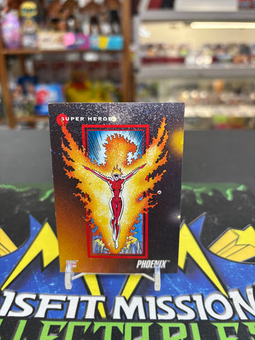Impel Marvel Comics 1992 Marvel Universe Super Heroes Phoenix #11 Trading Card