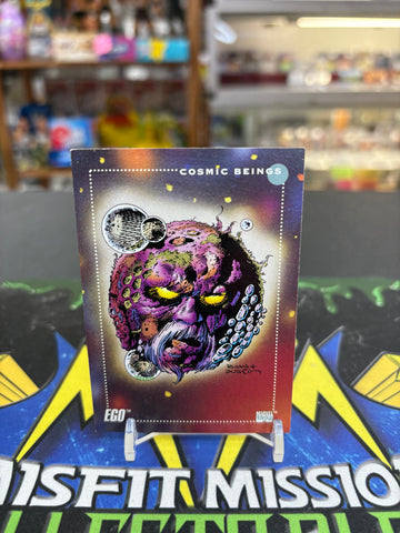 Impel Marvel Comics 1992 Marvel Universe Cosmic Beings Ego #154 Trading Card