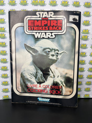 1982 Kenner Star Wars Empire Strikes Back Yoda Colouring Book