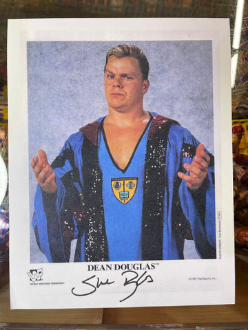 ECW WWE WCW Legend Shane Douglas Autogrpahed Dean Douglas Picture